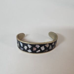 Small Mother Of Pearl Cuff Bracelet